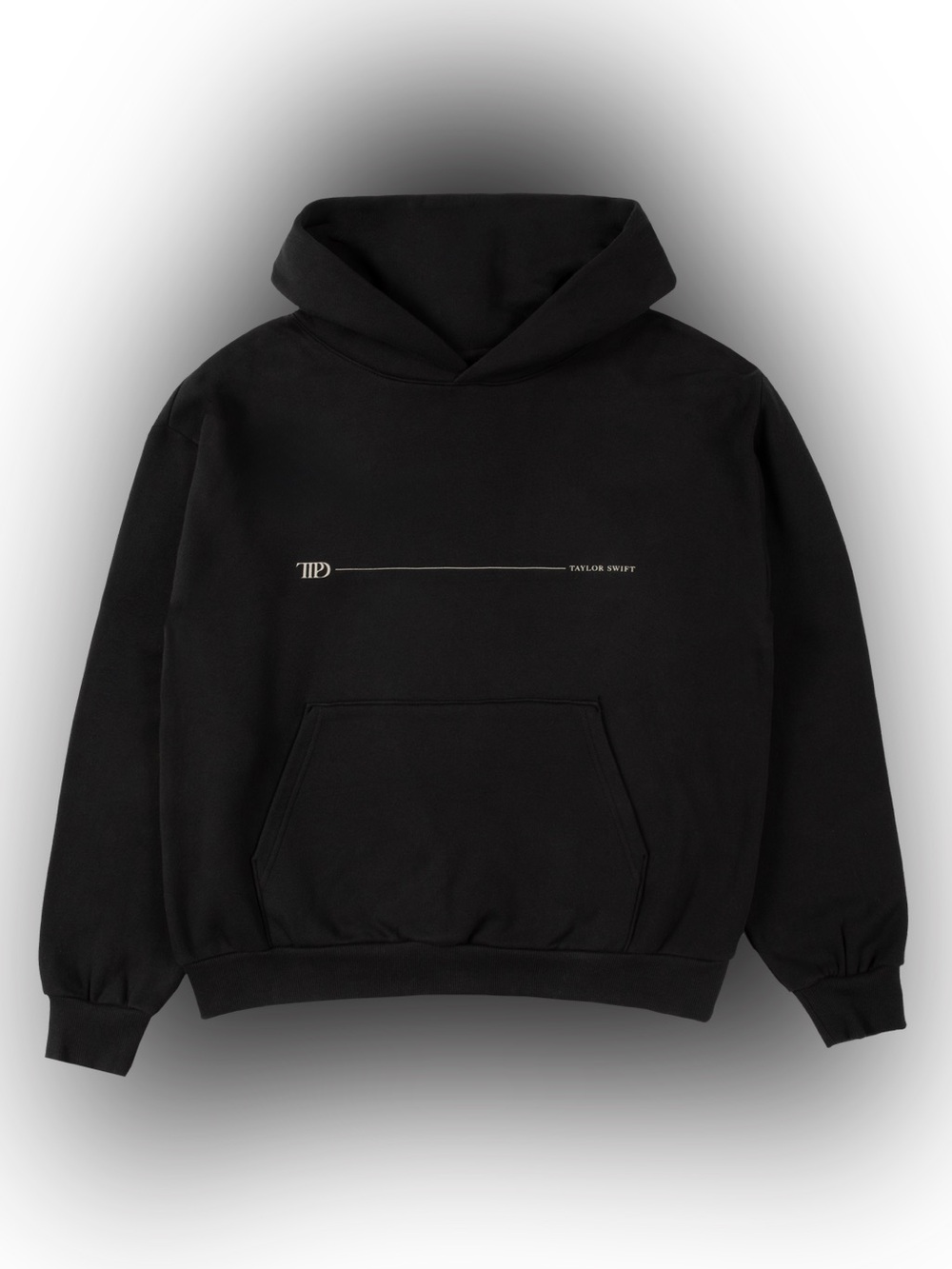 Taylor Swift TTPD The Tortured Poets Department Hoodie Black Small Graphic